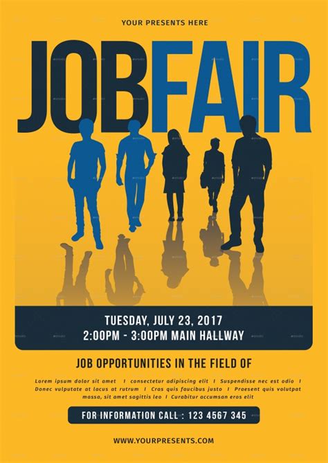 hiring tarpaulin sample|Free printable job fair poster template .